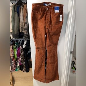 NYT Old Navy High Rise Cord Flare Pants